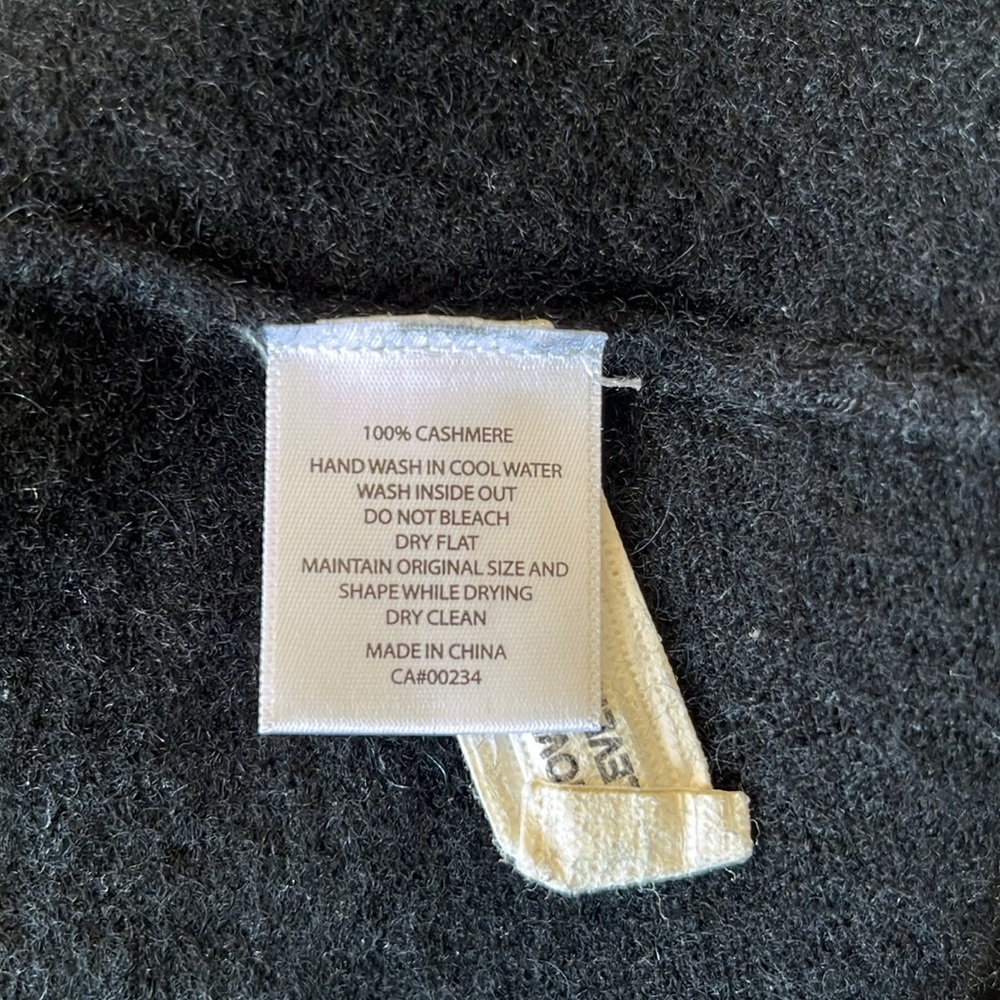 Hudson North long open front 100% cashmere coat size S - Picture 12 of 12